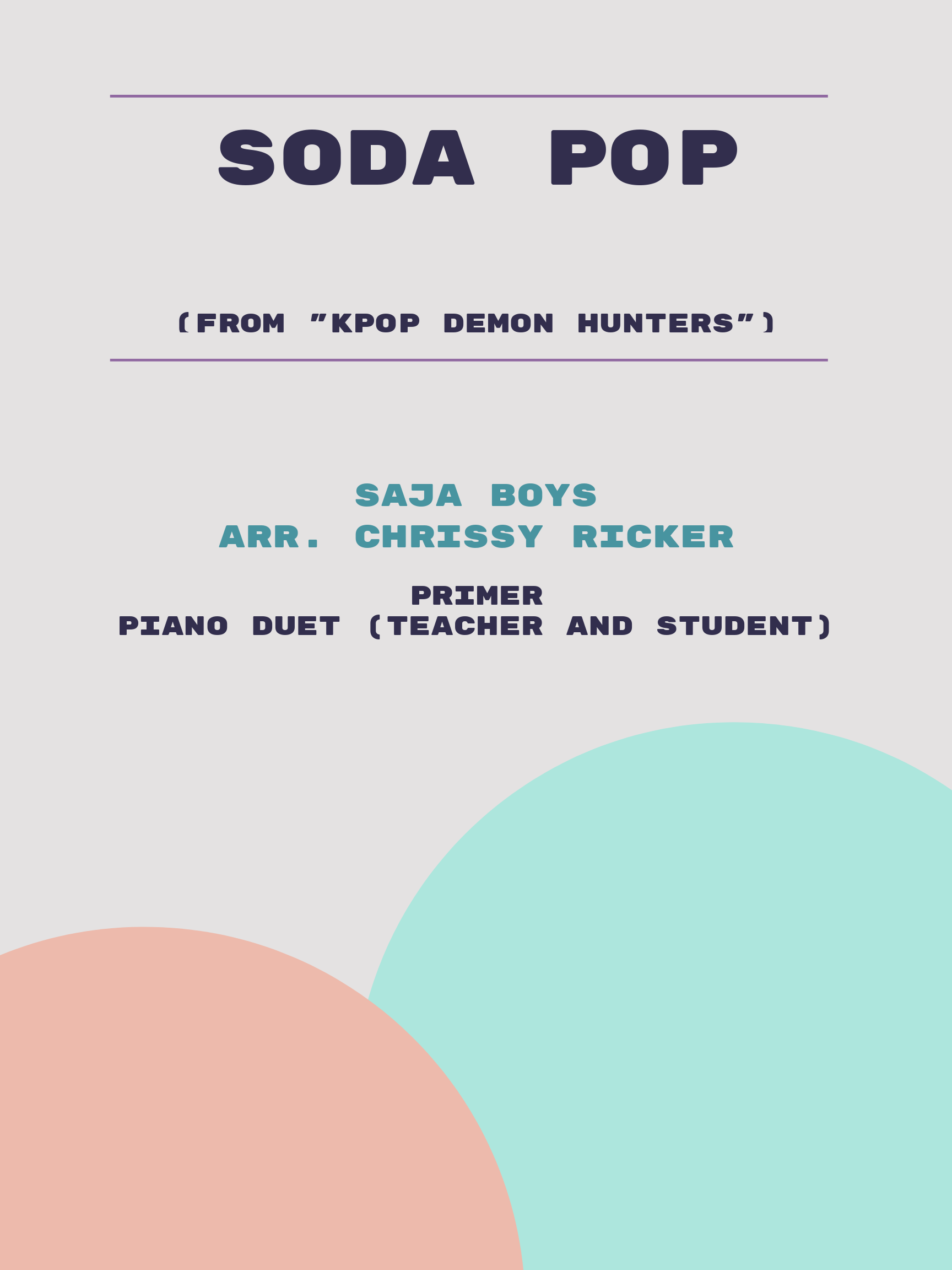 Soda Pop by Saja Boys
