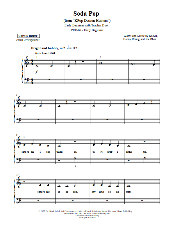 Soda Pop Sample Page