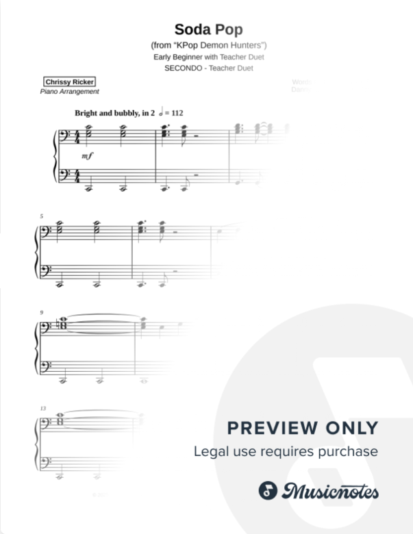 Soda Pop Sample Page