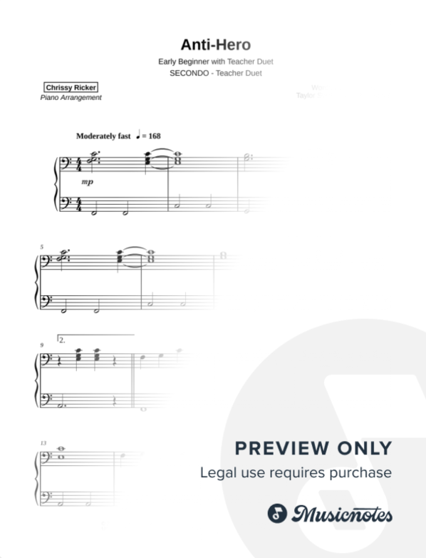 Anti-Hero Sample Page