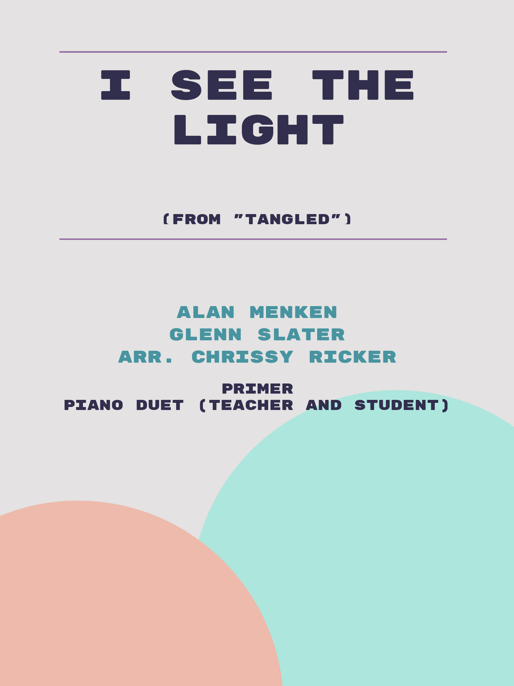 I See the Light by Alan Menken, Glenn Slater