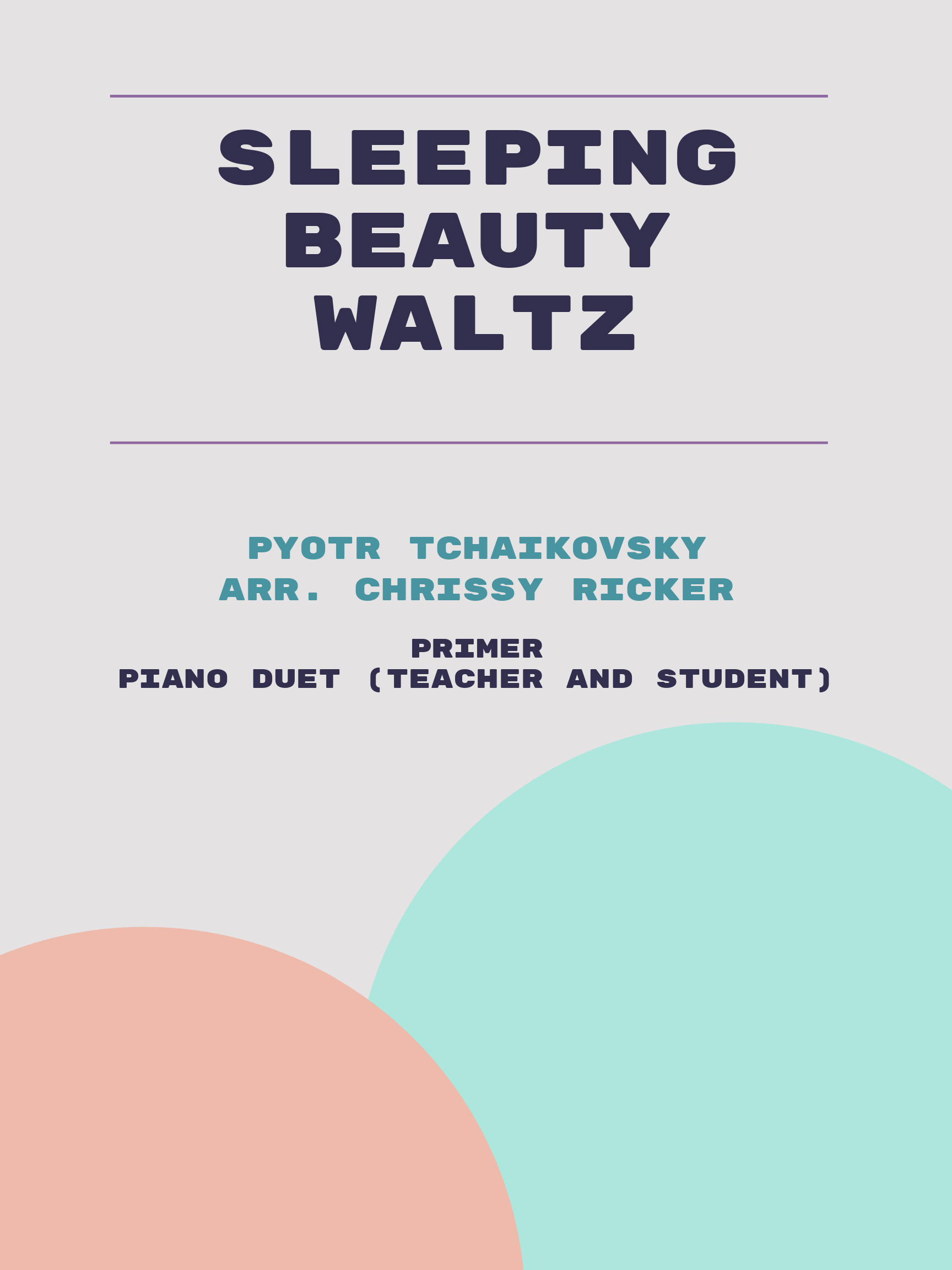 Sleeping Beauty Waltz by Pyotr Tchaikovsky