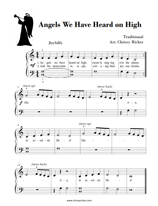 Angels We Have Heard on High (free download) Sample Page