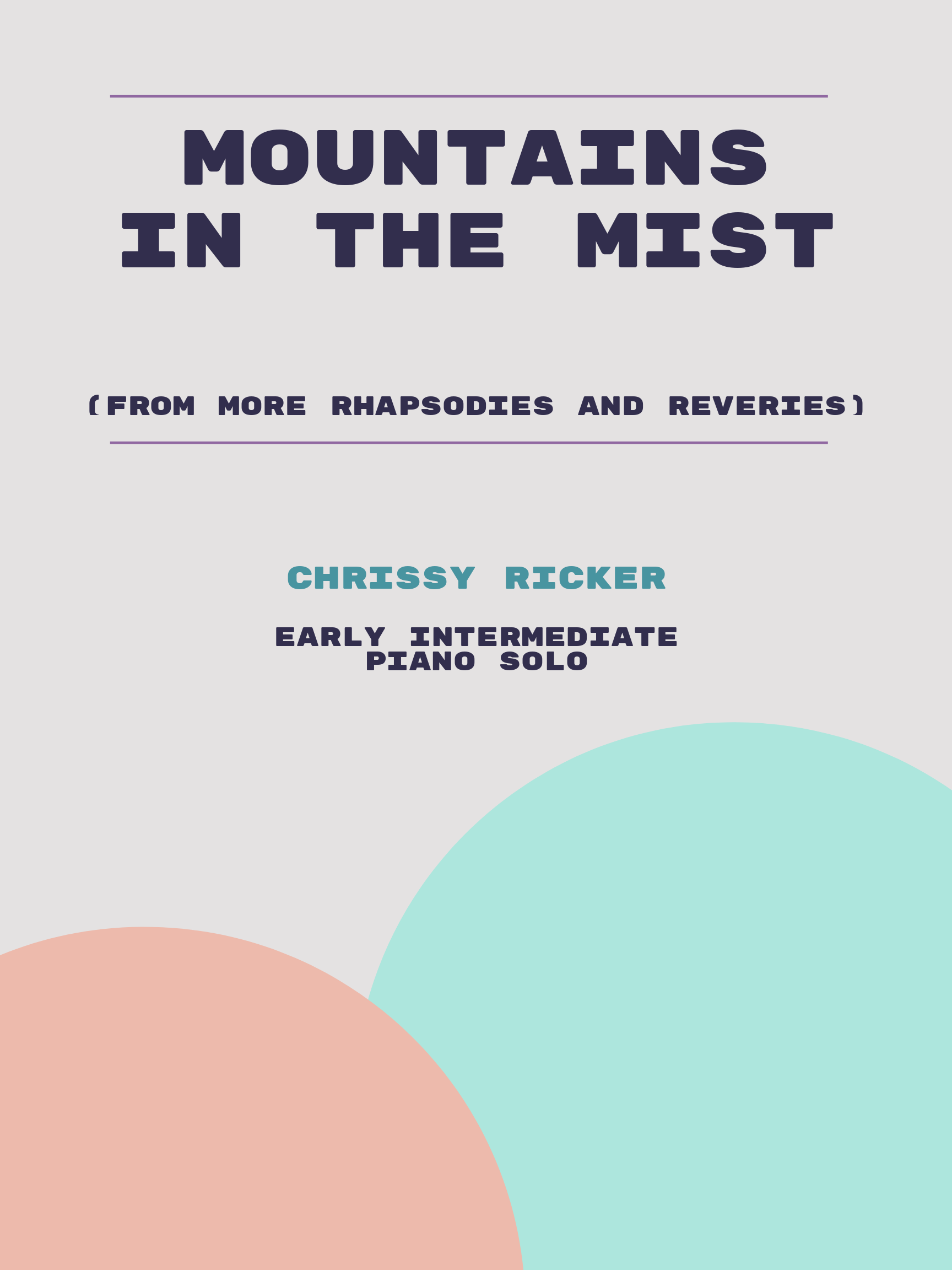 Mountains in the Mist by Chrissy Ricker