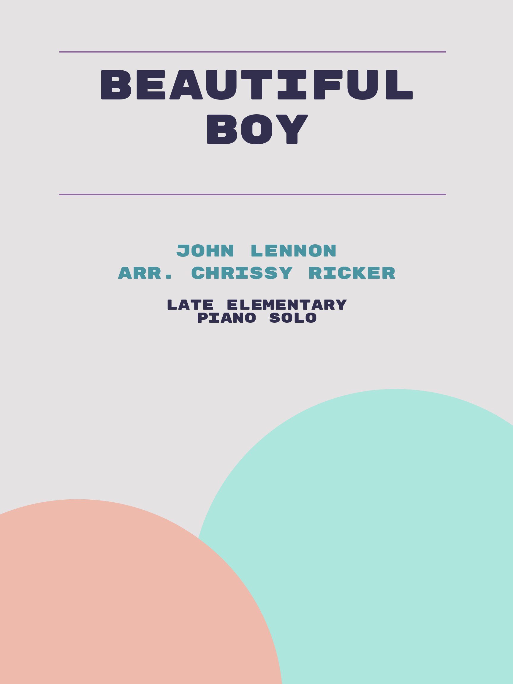 Beautiful Boy by John Lennon