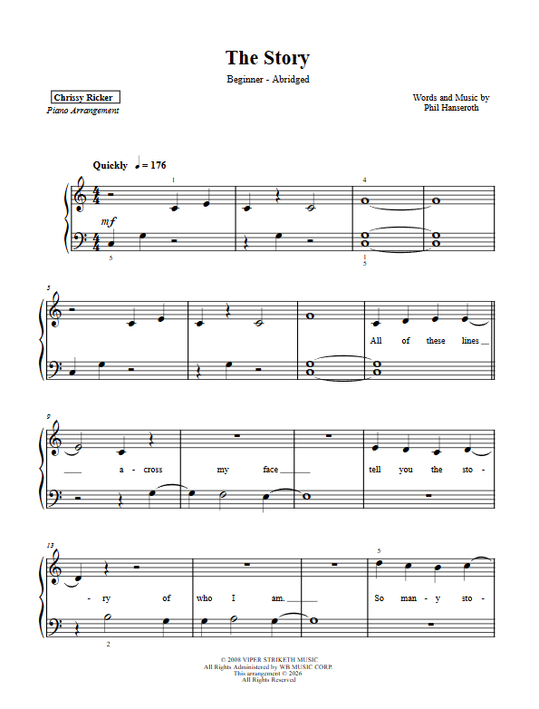 The Story Sample Page