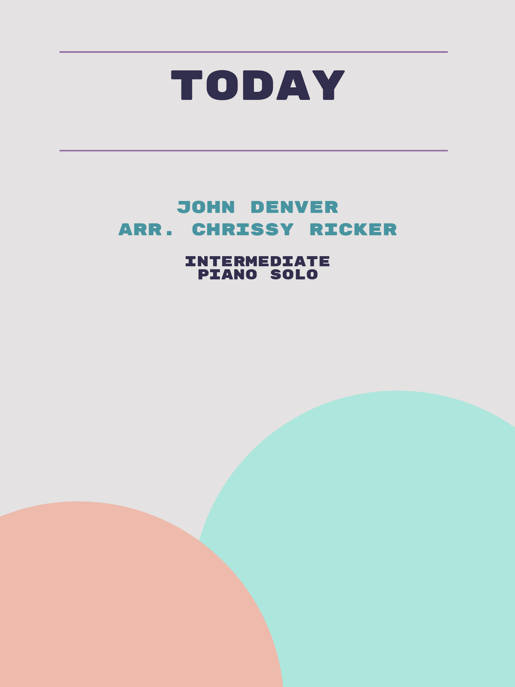 Today by John Denver