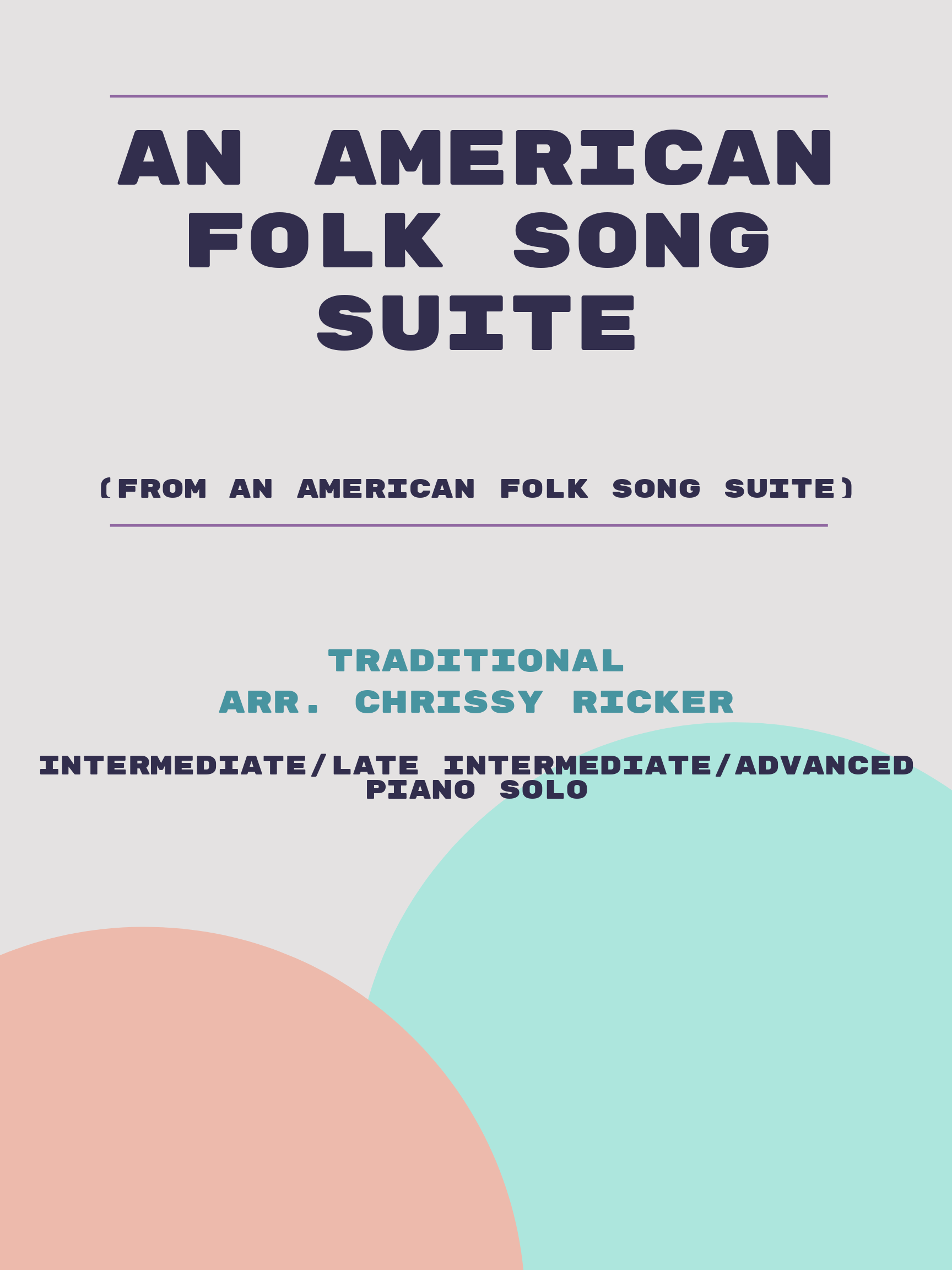 An American Folk Song Suite by Traditional