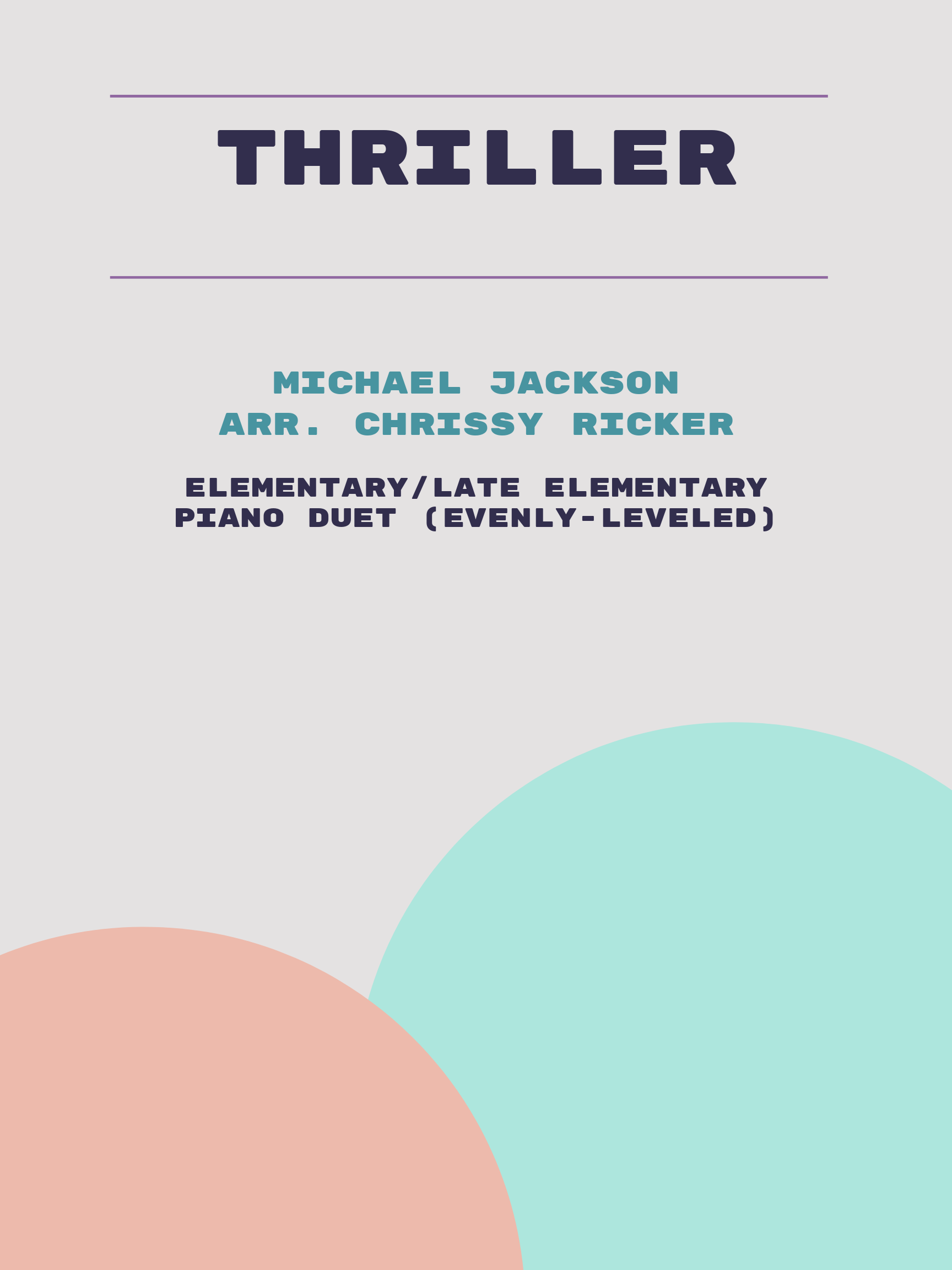 Thriller by Michael Jackson