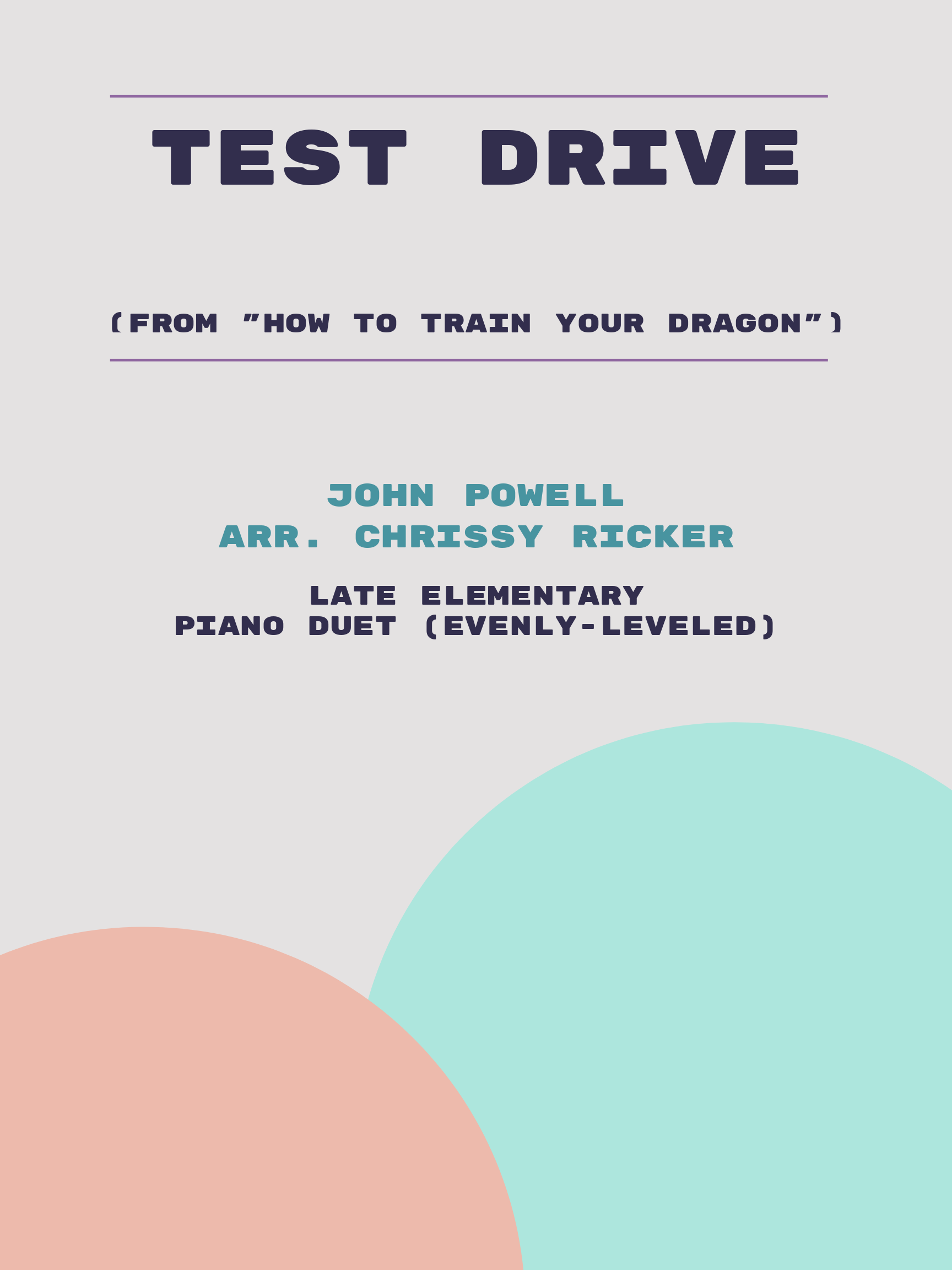 Test Drive by John Powell