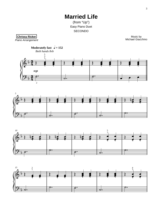 Married Life Sample Page