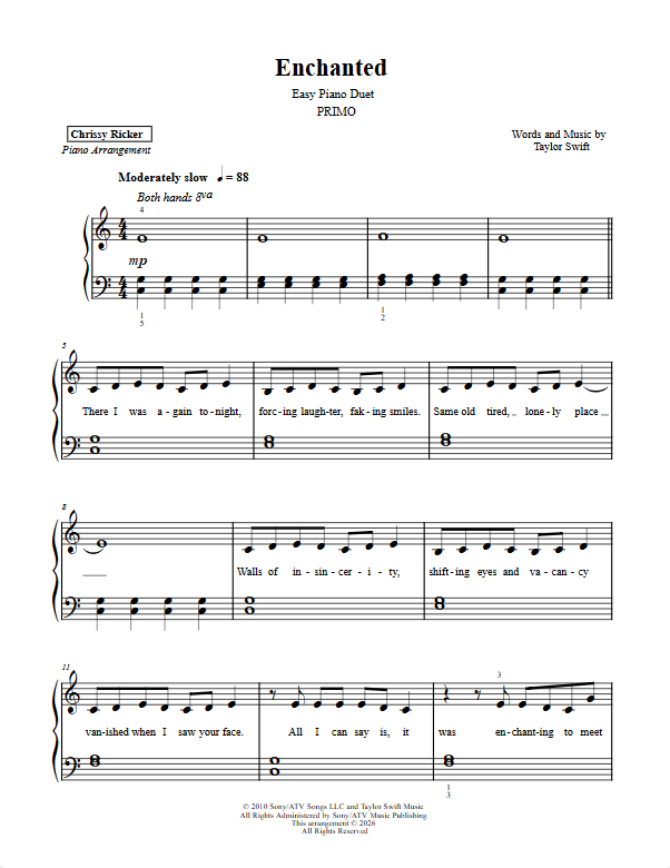 Enchanted Sample Page